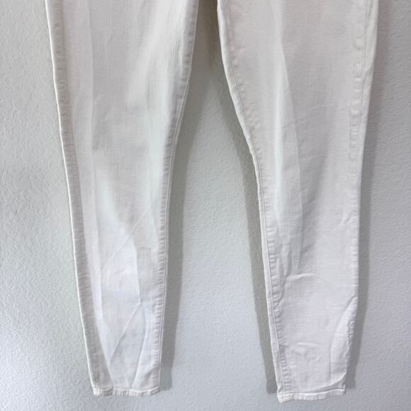 Mother Womens High Waisted Looker Denim Jeans Size 26 Skinny Whipping The Cream - Picture 5 of 12